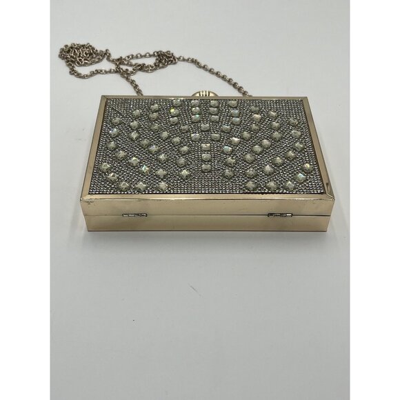 INC International Concepts Women's Clutch Metal Rose Gold - Silver Handbags - Picture 7 of 12